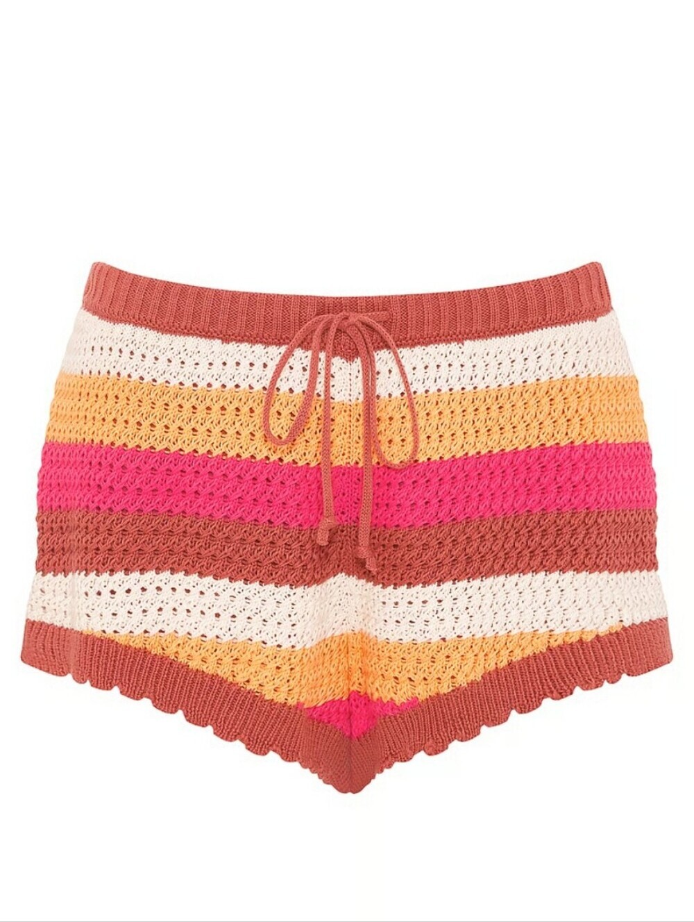 Victoria's Secret PINK Crochet Micro Shorts Sz Small NWT